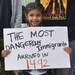 image for Native American girl calls out the dangerous immigrants