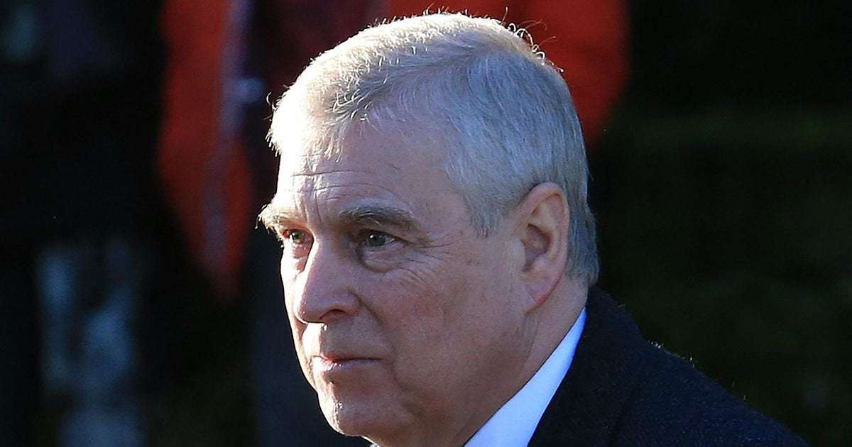 image for Prince Andrew among royals to be honoured with Platinum Jubilee medal from Queen