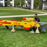 image for I made the World’s Largest NERF gun (actually works)