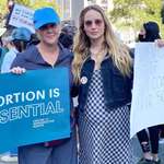 image for Pregnant Jennifer Lawrence Attends Rally For Abortion Justice With Comedian Amy Schumer