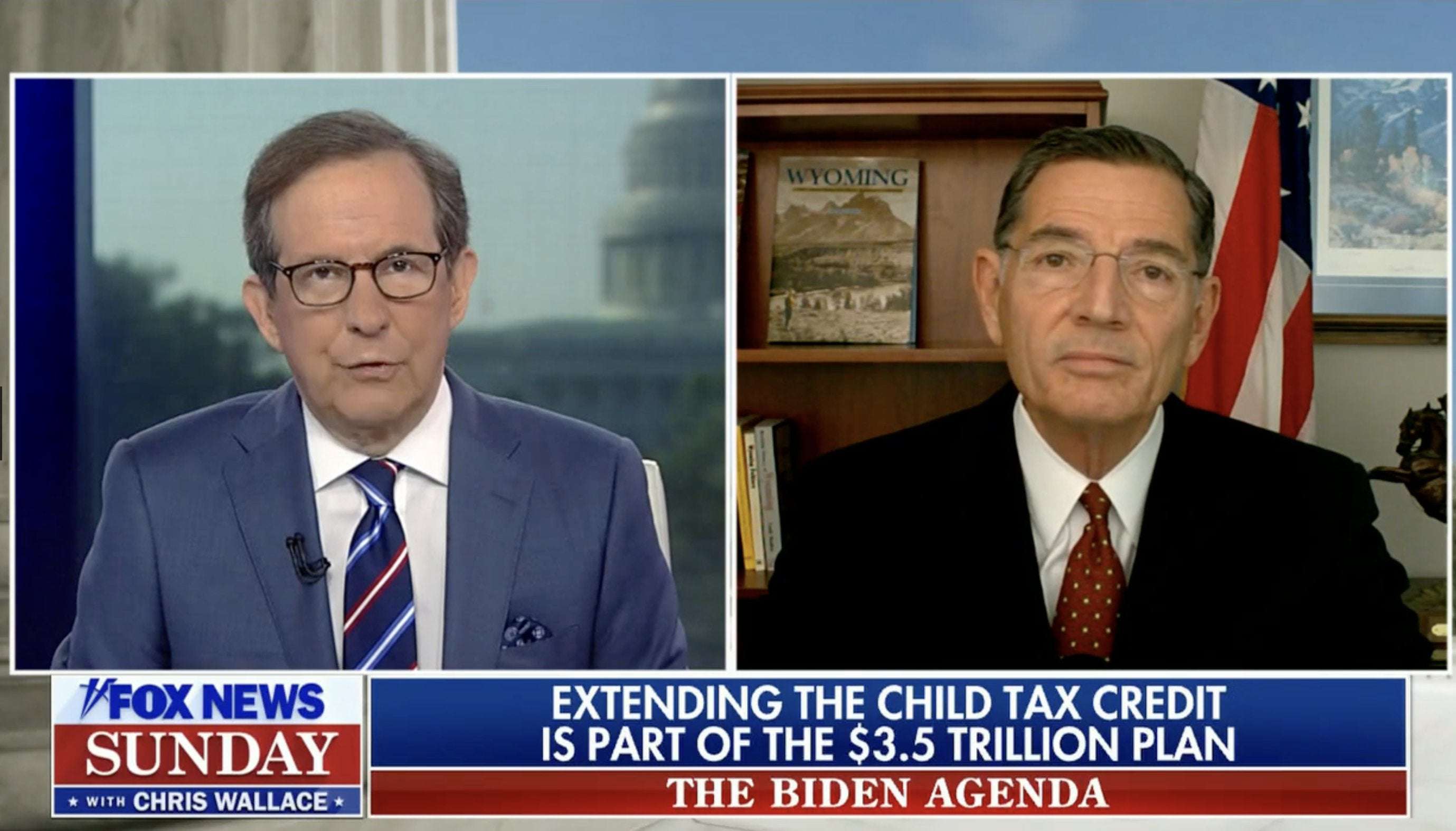 image for Fox News Host Confronts GOP Senator for Backing Child Tax Credit Under Trump But Not Biden