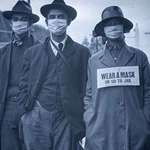 image for This photo was taken during the second wave of the Spanish Flu in California, 1918.