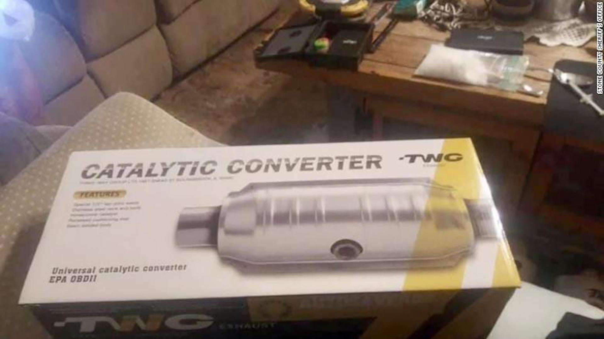 image for Man Selling Catalytic Converter on Facebook Busted by Cops Over Alleged Meth in Photo