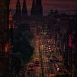 image for Sunset in Edinburgh