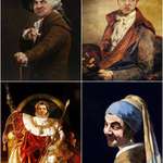 image for I like to photoshop old paintings. Here’s my Mr. Bean ones