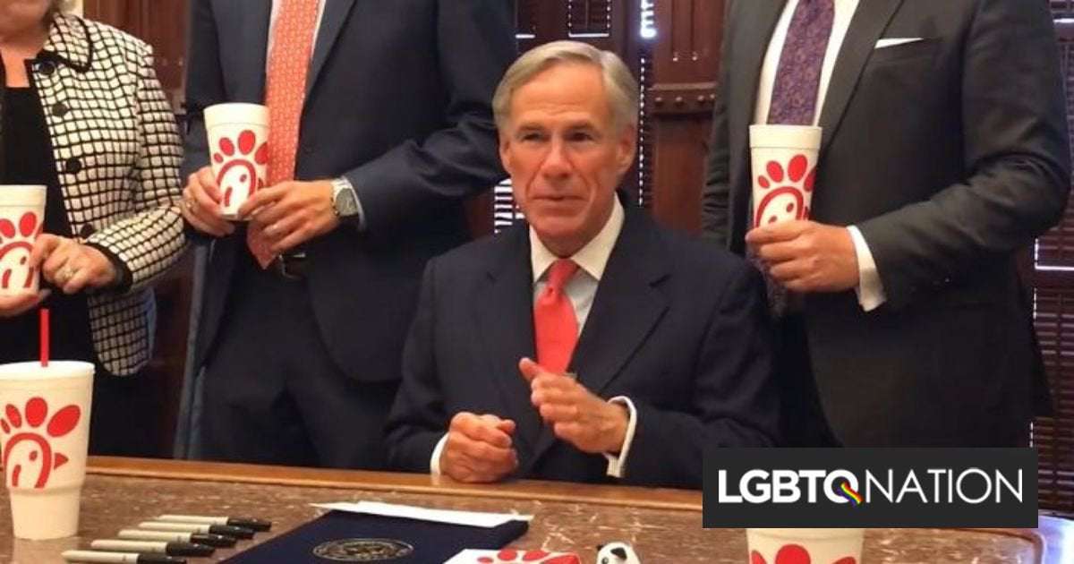 image for Texas removes suicide hotline from LGBTQ site because it could hurt GOP governor’s reelection