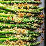 image for Don’t know why but I have a yearly reminder to post asparagus here. This year crispy garlic Parmesan