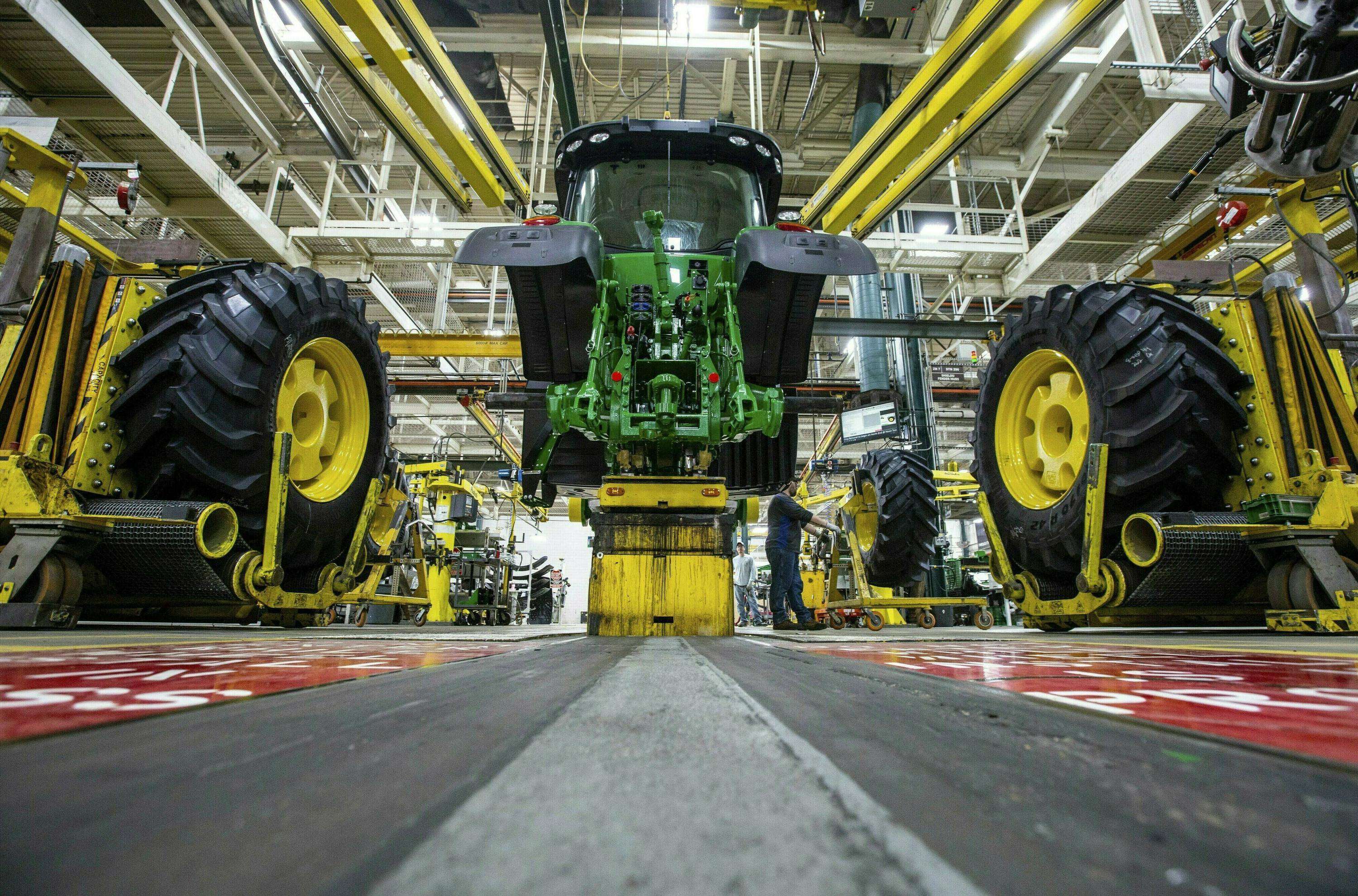 image for Deere & Co. workers go on strike after rejecting contract
