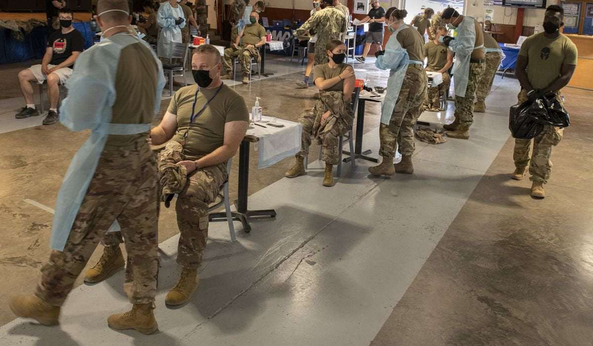 image for Navy prepares to begin discharging sailors who refuse COVID-19 vaccine