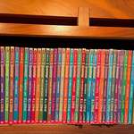 image for BEHOLD: The entire first edition run of GOOSEBUMPS. My pride and joy.