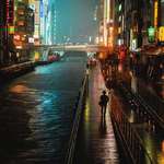 image for A rainy night in Dotombori, Osaka