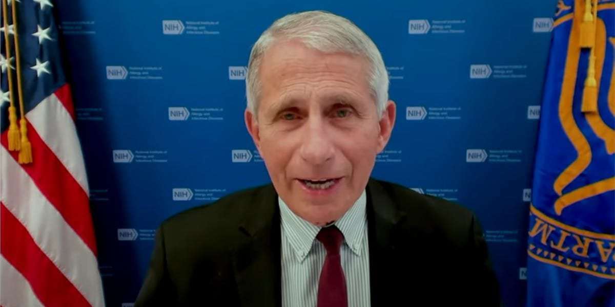 image for Fauci says he is polarizing because he supports 'science, data, and hard facts' and not conspiracy theories