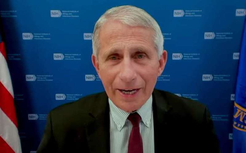image for Fauci says he is polarizing because he supports 'science, data, and hard facts' and not conspiracy theories