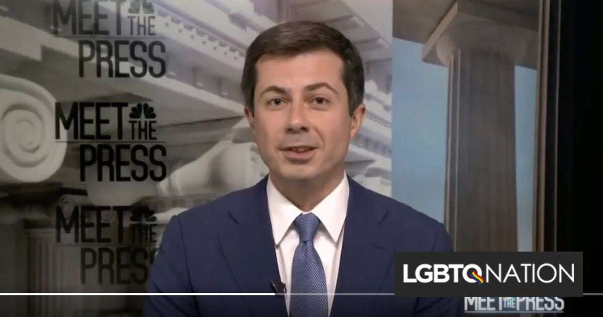 image for Pete Buttigieg responds to “bizarre” GOP attack that he’s taking care of his family