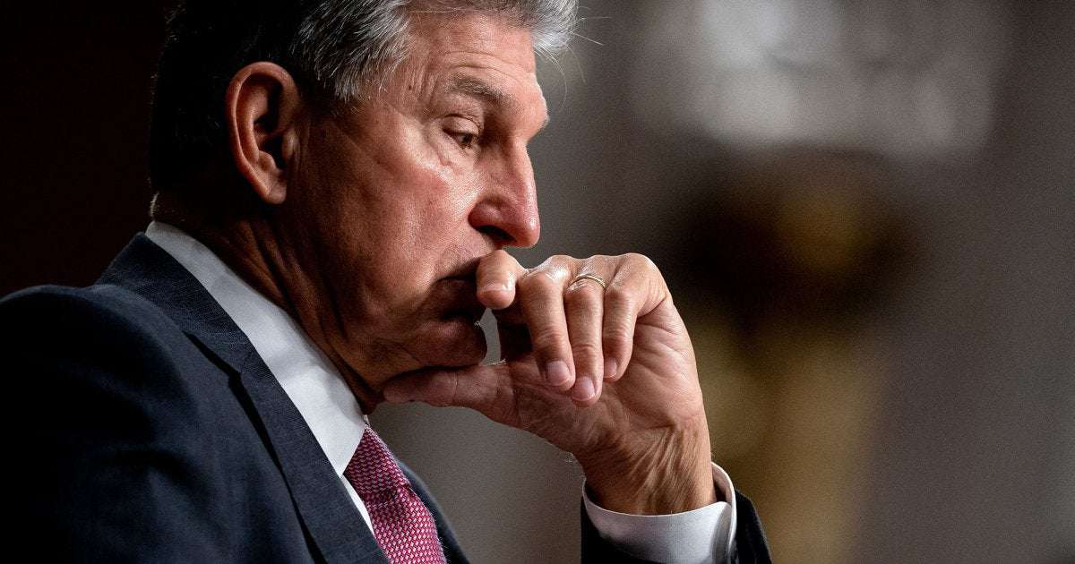 image for SCOOP: Manchin Tells Associates He’s Considering Leaving the Democratic Party and Has an Exit Plan
