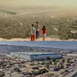 image for Costco warehouse in the movie Idiocracy (2006) vs Amazon warehouse in slums of Tijuana Mexico (2021)