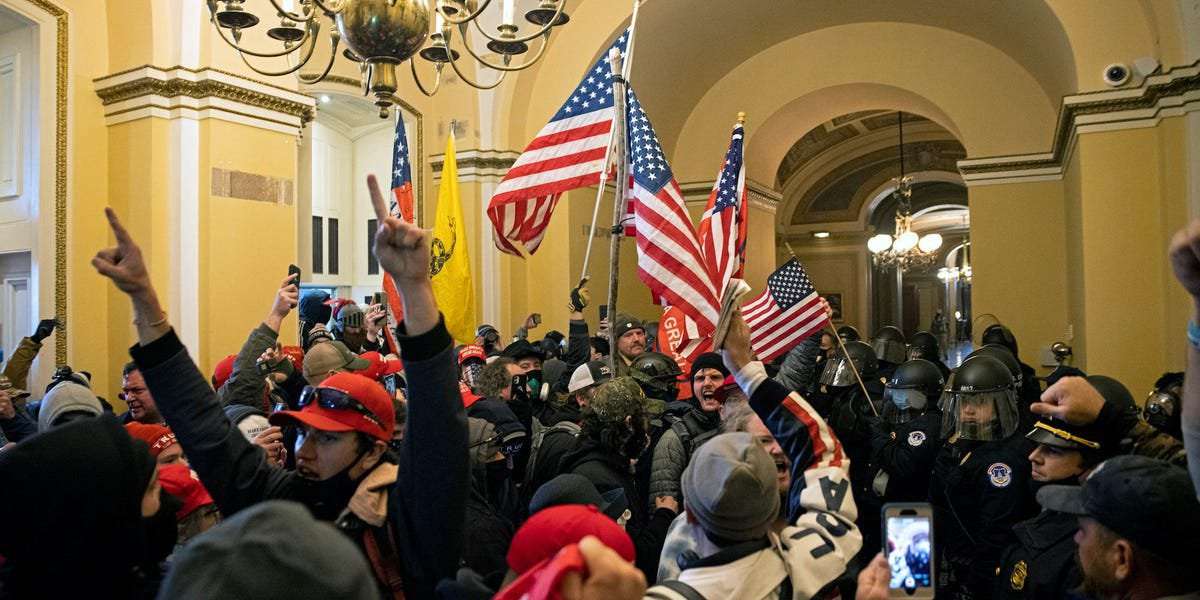 image for Jan. 6 protest organizers say they met with GOP representatives such as Paul Gosar, Madison Cawthorn, and Lauren Boebert ahead of Capitol insurrection: report