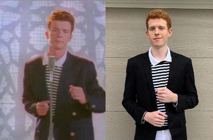 image showing Never gonna give you up
