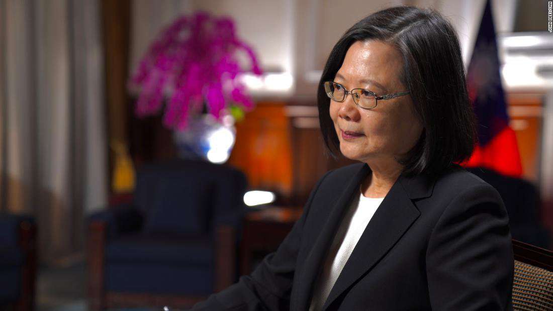 image for Taiwan's President says the threat from China is increasing 'every day'