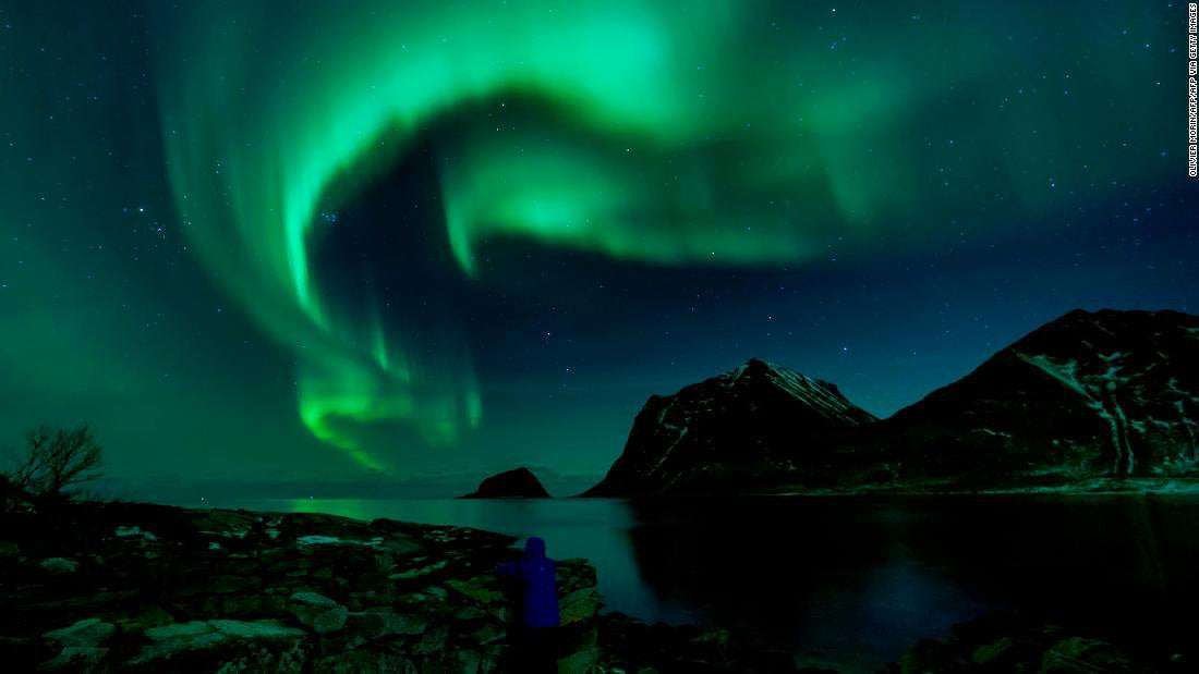 image for Aurora borealis could be visible in wide swaths of continental US, Europe on Saturday because of large solar flare