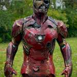 image for This zombie Iron Man costume
