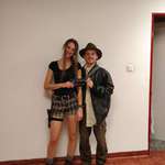 image for Me and my boyfriend win first prize as Indiana Jones and Lara Croft. We're both archeologists btw