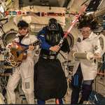image for Halloween on International Space Station.