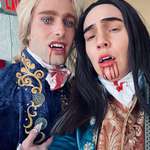 image for My girlfriend and I were Louis and Lestat from Interview with the Vampire for Halloween