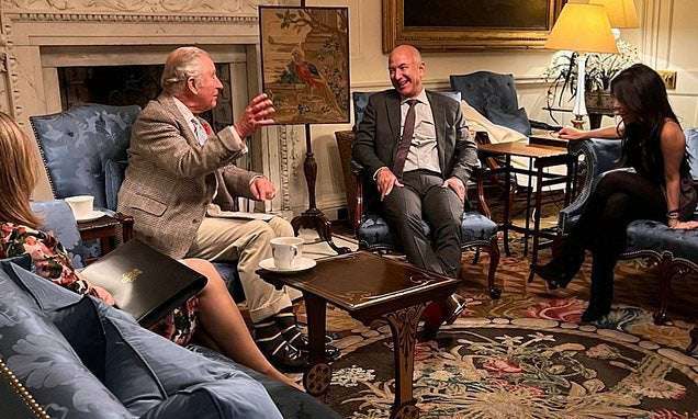 image for Amazon's Jeff Bezos pledges £732m to help reforestation in Africa after chat with Prince Charles