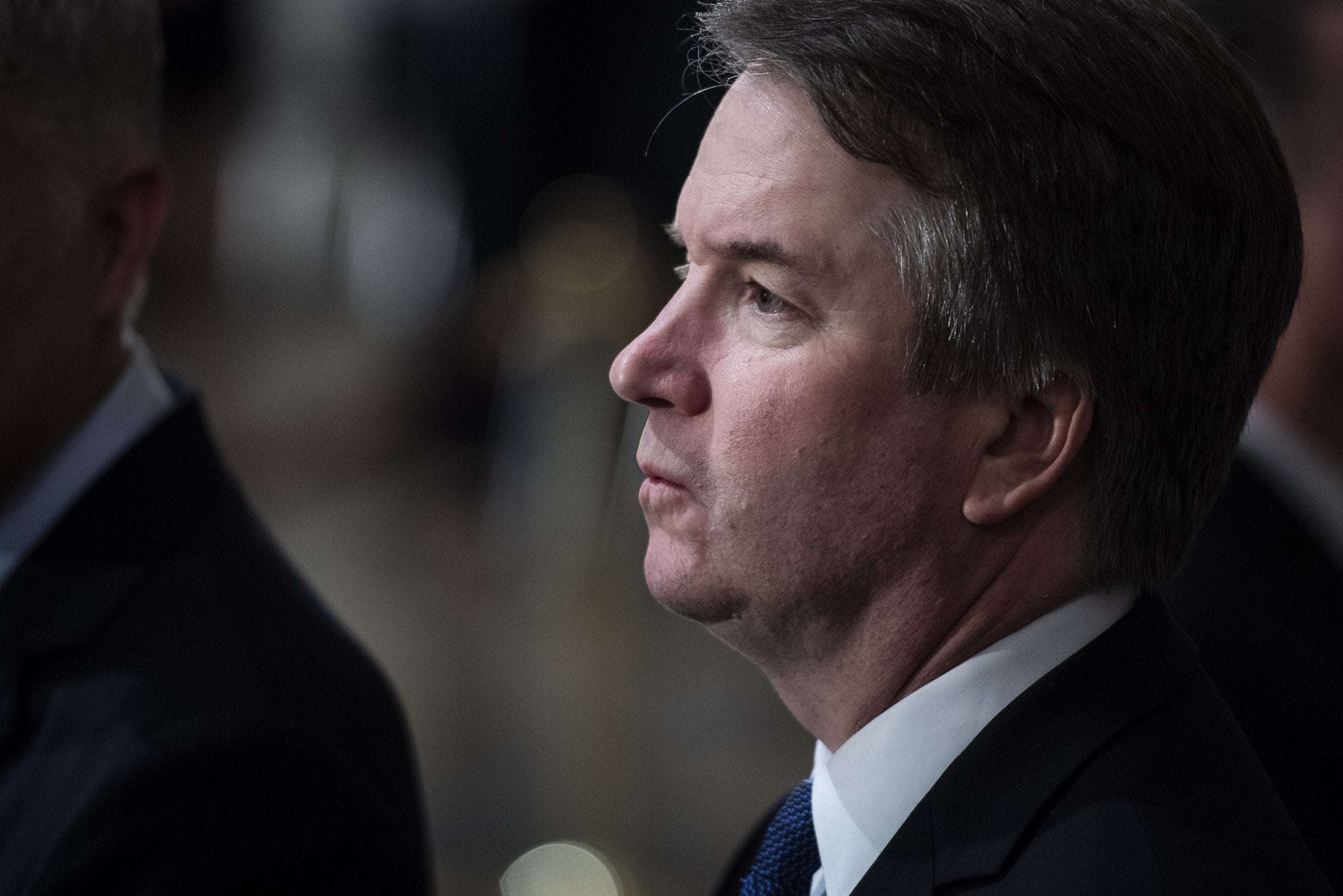 image for Kavanaugh Asks if Texas Abortion Law Could Be Model for Bans on Gun Rights, Free Speech