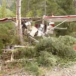 image for A picture of the plane crash that I survived.