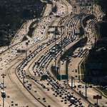 image for Largest freeway in the world. Houston, TX Katy freeway