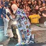 image for Rob Halford (Judas Priest), brings kid onstage, stating kids are our metal future. So cool.
