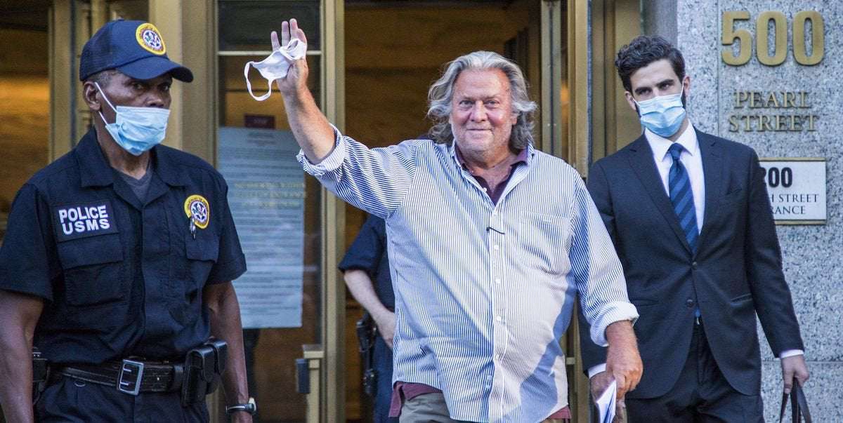 image for Steve Bannon F*cked Around and Found Out