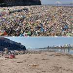 image for The youth have been cleaning The Mithi River (Mumbai, India) for over a year now. Here is a then vs