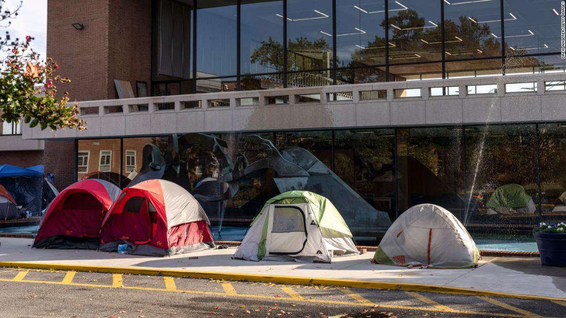 image for Howard students are living in tents to avoid the mold, roach and mice infestation in their dorms