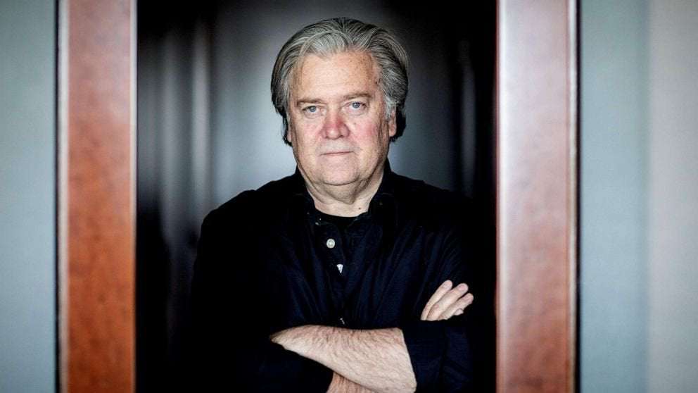 image for Trump ally Steve Bannon surrenders to FBI on contempt of Congress charges