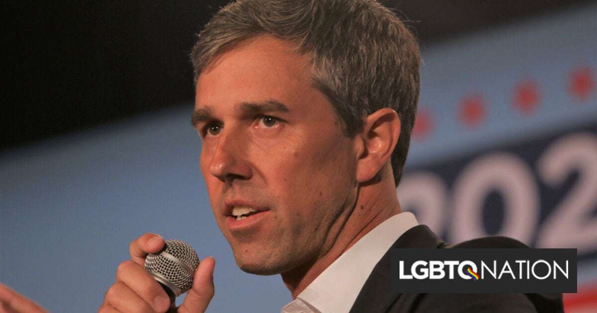 image for Beto O’Rourke will run against anti-LGBTQ extremist to be governor of Texas