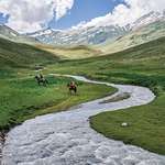 image for River valley at about 4000m in Kyrgyzstan