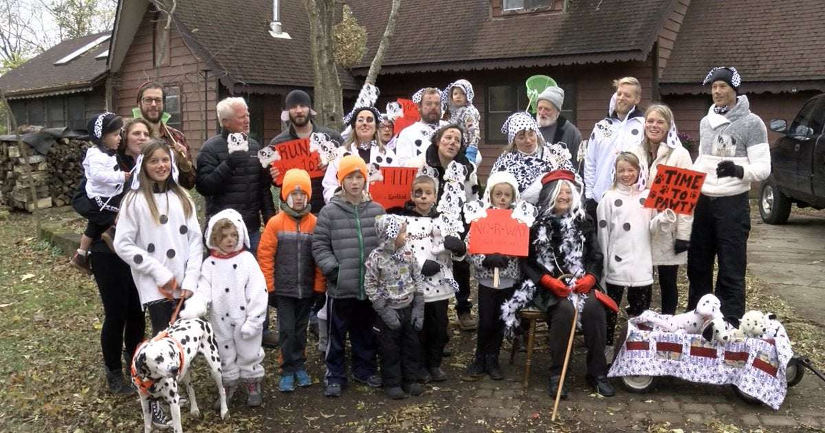 image for Family celebrates great-grandmother's 101st birthday with '101 Dalmatians' parade