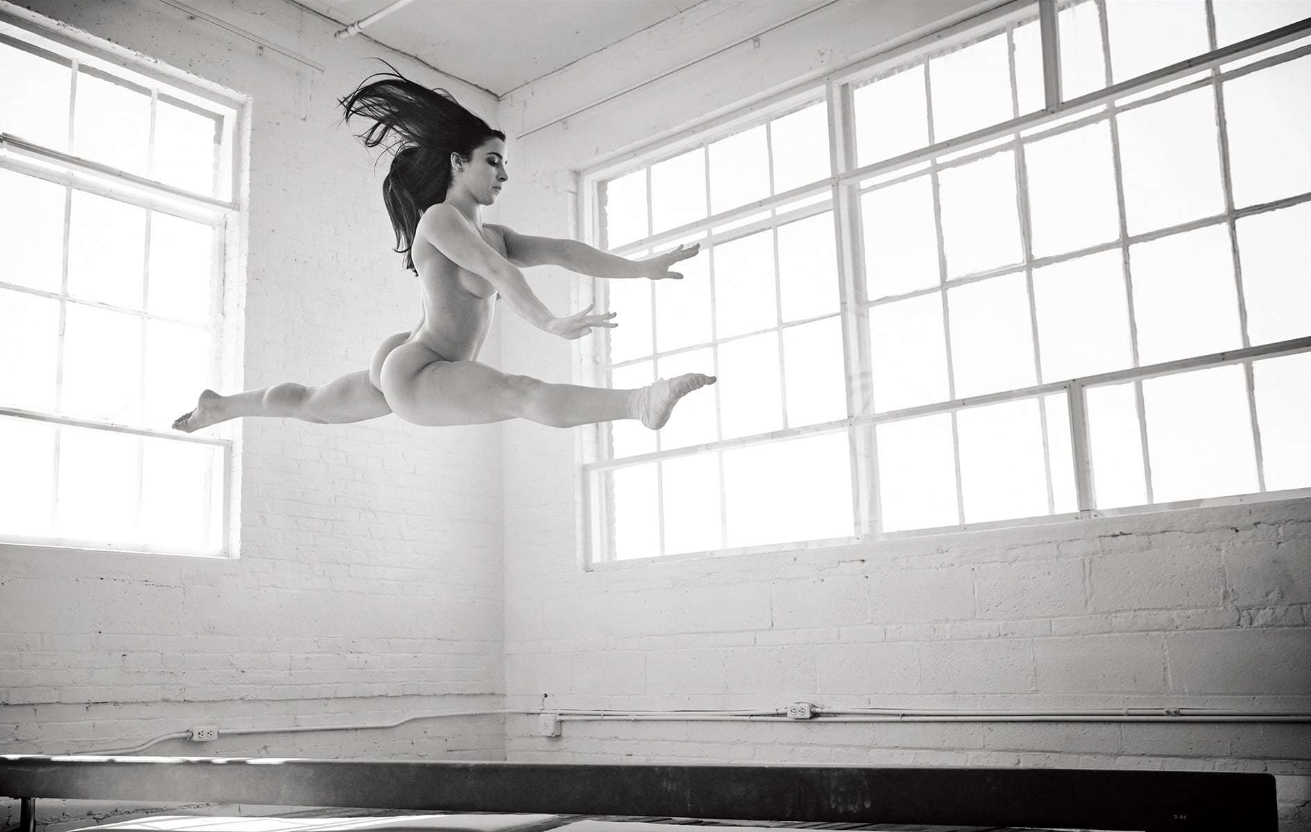 image showing Aly Raisman for ESPN's Body Issue.
