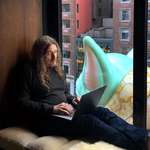image for Weird Al catching up on emails on Thanksgiving morning
