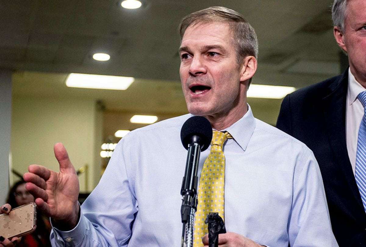 image for Jim Jordan hid COVID-19 diagnosis, saying "I don't talk about my health status with reporters"