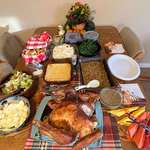 image for I cooked everything on my own for the first time for our first Thanksgiving in our first home.