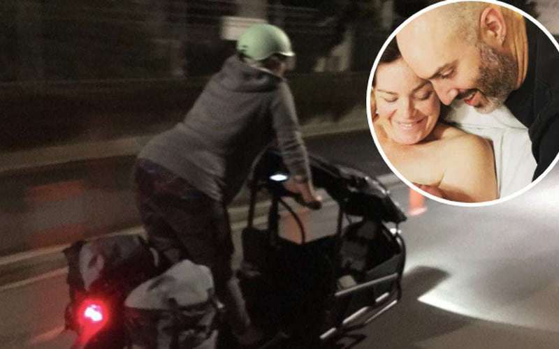 image for Green MP Julie Anne Genter rides bike to hospital during labour at 2am, gives birth to baby girl