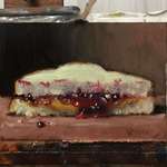 image for My oil painting of a PBJ