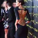 image for Zendaya wore a "Metal spine" dress by Roberto Cavalli at the Ballon d'or 2021 ceremony