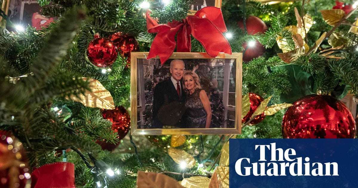 image for Jill Biden axes Melania Trump’s blood trees for restrained Christmas decor