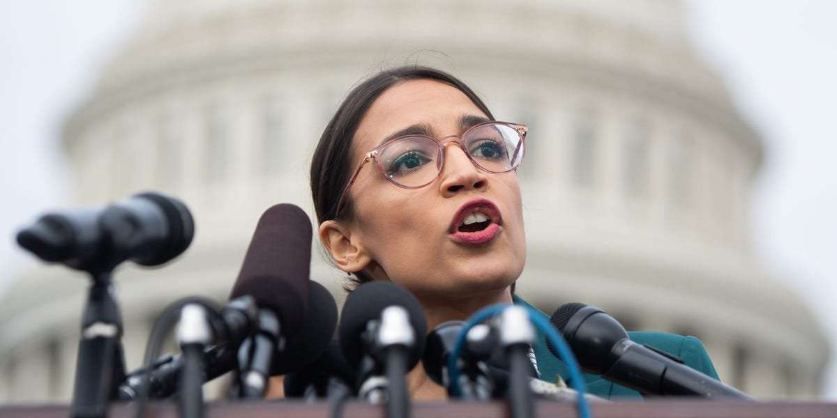 image for On student-debt cancellation, AOC slams the 'ridiculous assertion' it would benefit the rich: 'Do we really think that a billionaire's child is taking student loans?'