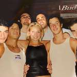 image for My wife took a picture with a ska band around 2000. Today we realized the guitarist was Oscar Issac.